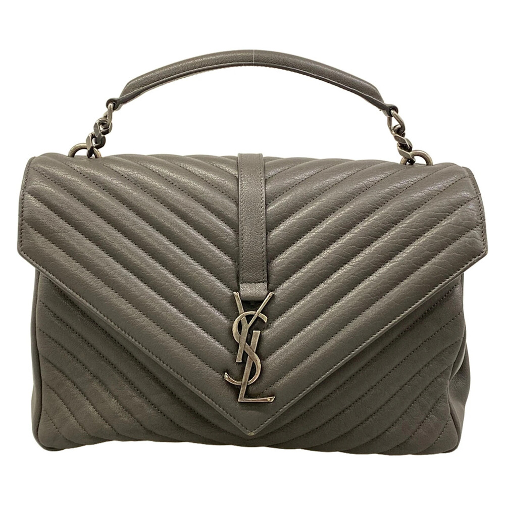 Saint Laurent Paris Classic Gray Silver #310879S19B